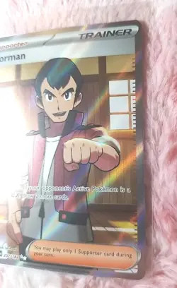 Norman - 237/182 - Pokemon Paradox Rift Full Art Ultra Rare Card - Image 3