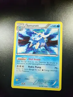 Samurott BW22 Black Star Promo Holo Rare NM Pokemon TCG Card - Image 1