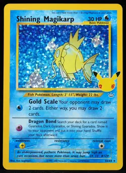 Shining Magikarp #66/64 Mint Pokemon Card - Image 1