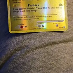 Pokemon Shinx Shiny Reverse Holo SH12 Arceus Shiny Holo Rare 2009 Card - Image 3