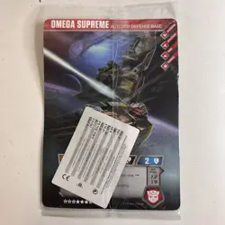 Loot Crate Autobot Omega Supreme Transformers TCG Double-Sided Oversized Card - Image 2