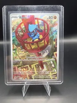 Riolu - 010 - ME: Mega Evolution Promo (MEP) Full Art Pokemon Card - Image 1