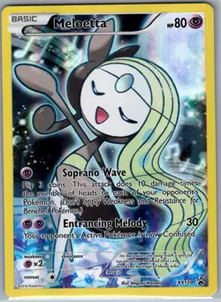 Meloetta XY120 XY Promos - Pokemon Card - NM - Image 1