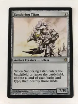 Sundering Titan 118 Rare Archenemy ARC MTG - Image 1
