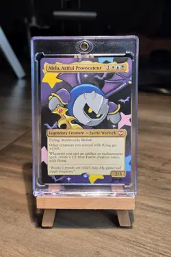 MTG Hand Painted Alter: Meta Knight as Alela, Artful Provocateur - Image 4