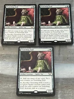 3x Twitching Doll - Duskmourn: House of Horror (DSK) - EN R 0201 - Image 1