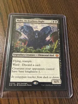 Maha, Its Feathers Night Bloomburrow Regular - Image 1