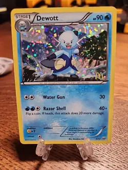 Dewott 5/12 Holo 2012 McDonalds Promo Pokemon TCG LP - Image 1