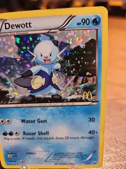Dewott 5/12 Holo 2012 McDonalds Promo Pokemon TCG LP - Image 3