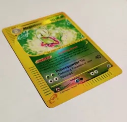 POKEMON MEGANIUM RARE REVERSE HOLO EXPEDITION SERIES 18/165 GOOD CONDITION - Image 2