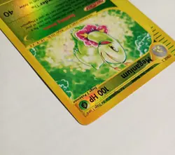 POKEMON MEGANIUM RARE REVERSE HOLO EXPEDITION SERIES 18/165 GOOD CONDITION - Image 4