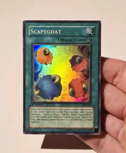 Yugioh Scapegoat SDJ-041 Super Rare 1st Edition Starter Deck Joey LP - Image 3