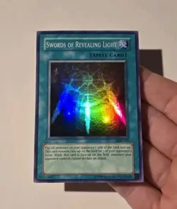 Yugioh Swords Of Revealing Light LOB-101 Super Rare LP - Image 4