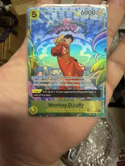 One Piece Monkey D Luffy OP07-109 Two Legends Alt Art Treasure Rare SR - Image 4