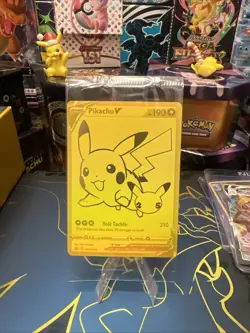 Pokemon Pikachu v TCG Sword & Shield SWSH145 Holo Promo Card SEALED - Image 1