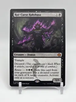 Rot-Curse Rakshasa (087) Regular Mythic - Tarkir: Dragonstorm TDM MTG Magic - Image 1