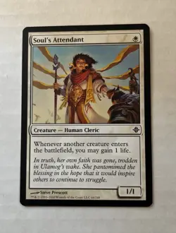 Soul's Attendant X1 - NM/M-Rise of the Eldrazi MTG Magic The Gathering English - Image 1