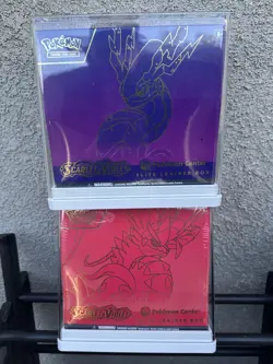 Pokemon Center Scarlet & Violet Base ETB Set (Sealed) - Image 1
