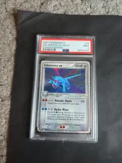 Pokemon 2007 Power Keepers Holo Ultra Rare Card #96/108 Salamence EX PSA 9 - Image 3