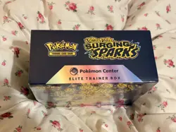 Pokemon TCG Scarlet & Violet Surging Sparks Sealed Pokemon Center ETB Elite Box - Image 2