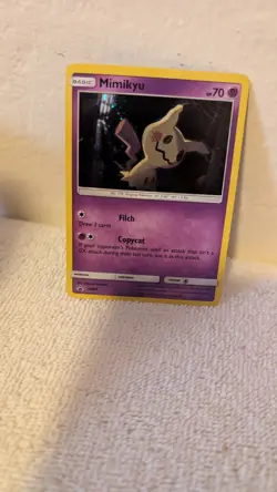 Pokemon TCG Mimikyu SM Black Star Promo SM99 Holo Promo - Image 3