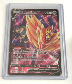Zamazenta V TG22/TG30 Astral Radiance Trainer Gallery Holo Full Art Pokemon - Image 1