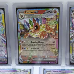 Lot Of 7 Pokemon Eeveelution EX Set Prismatic Evolutions - Umbreon - Pack Fresh - Image 3