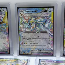 Lot Of 7 Pokemon Eeveelution EX Set Prismatic Evolutions - Umbreon - Pack Fresh - Image 4