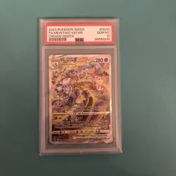 Mewtwo Vstar GG44/GG70 Crown Zenith Pokemon TCG PSA 10 Gem Mint - Image 1