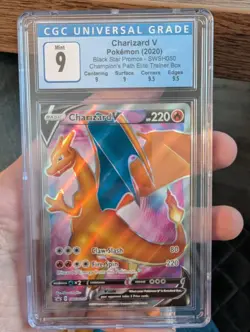 Pokemon no PSA CGC 9 Charizard Glurak Champions Path Promo 50 SWSH050 - english - Image 1
