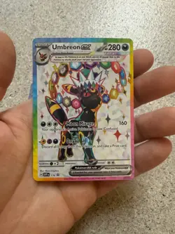 Pokemon Tcg Prismatic Evolutions Umbreon And Espeon Ex Promo 175/176 NM - Image 2