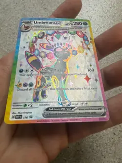 Pokemon Tcg Prismatic Evolutions Umbreon And Espeon Ex Promo 175/176 NM - Image 3