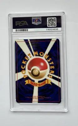 Pokemon PSA 9 MINT 1999 Rocket's Mewtwo Japanese Gym Challenge Holo Card - Image 2