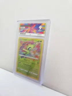 Graded Pokemon Card - #009/185 2020 Celebi Vivid Voltage Amazing Rare - Ace 9 - Image 2