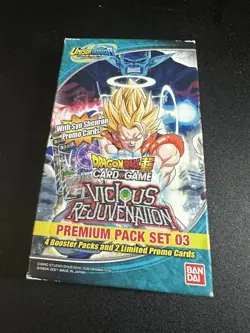 Dragon Ball Super Card Game Vicious Rejuvenation Premium Pack PP03 New CCG OOP - Image 1