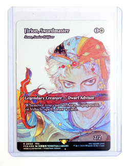 Firion, Swordmaster Sram, Senior Edificer Legendary Creature #3 NM Foil Amano-FF - Image 1