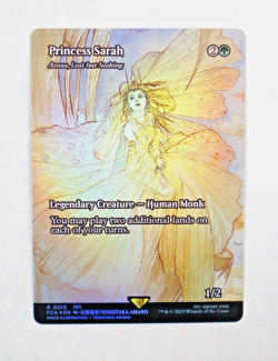 Princess Sarah Azusa, Lost but Seeking -Human Monk #15 NM Yoshitaka Amano Foil - Image 1