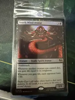 Teenage Mutant Ninja Turtles Foil South Wind Avatar Mtg Promo Lorwyn Eclips - Image 1