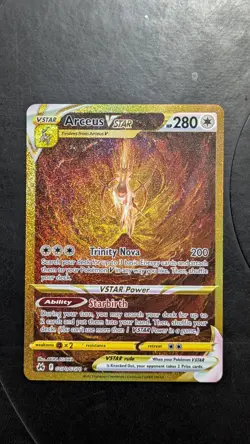 Pokemon Arceus VSTAR GG70/GG70 Crown Zenith Galarian Gallery Holo Secret Rare - Image 1