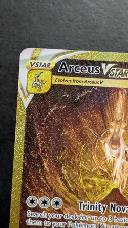 Pokemon Arceus VSTAR GG70/GG70 Crown Zenith Galarian Gallery Holo Secret Rare - Image 3
