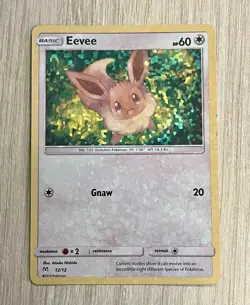 Eevee 12/12 - Holo McDonalds Promo 2019 Pokemon TCG - Image 1