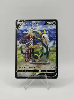 2022 Pokemon SWSH Silver Tempest Serperior V Trainer Gallery Holo #TG13/TG30 - Image 1