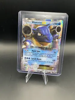 Pokemon TCG Blastoise EX XY30 Black Star Promo Ultra Rare Holo LP - Image 1