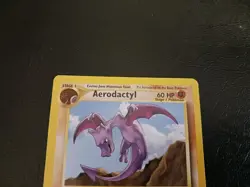 Pokemon TCG Aerodactyl Neo Revelation 15/64 Unlimited Non Holo Rare LP Vintage - Image 2