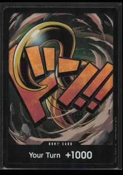DON!! Card (Crocodile) One Piece Premium Booster -The Best- DON!! NM - Image 1