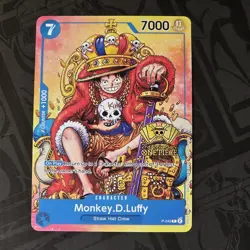One Piece TCG MONKEY D LUFFY P-043 PROMO ENG No foil - Image 1