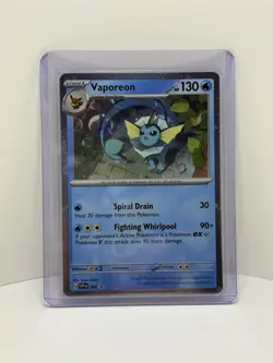 Vaporeon - 168 (Cosmos Holo) 168 Sv: Scarlet & Violet Promo Cards Holo - Image 1
