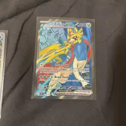 Pokemon Card Lot 5 EN IRs NM Iron thorns wugtrio zacian Omanyte rayquaza Mint - Image 5