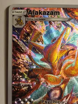 Pokemon TCG Pocket Alakazam Ex Custom Textured Fanart Card - Image 2