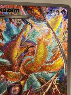 Pokemon TCG Pocket Alakazam Ex Custom Textured Fanart Card - Image 3